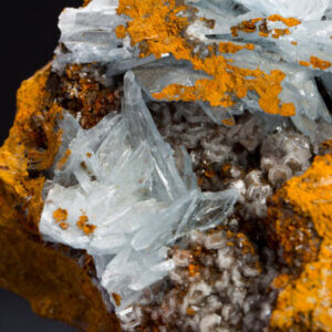Home barite mineral specimen stone rock geology gem crystal